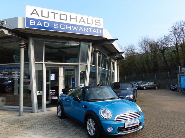 MINI One Cabrio "Chili", Xenon, Bluetooth, Kite-Blue