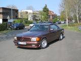 Mercedes-Benz schönes C126-Coupe (500 SEC) in Manganbraun - Mercedes-Benz 500: Coupe, Sec