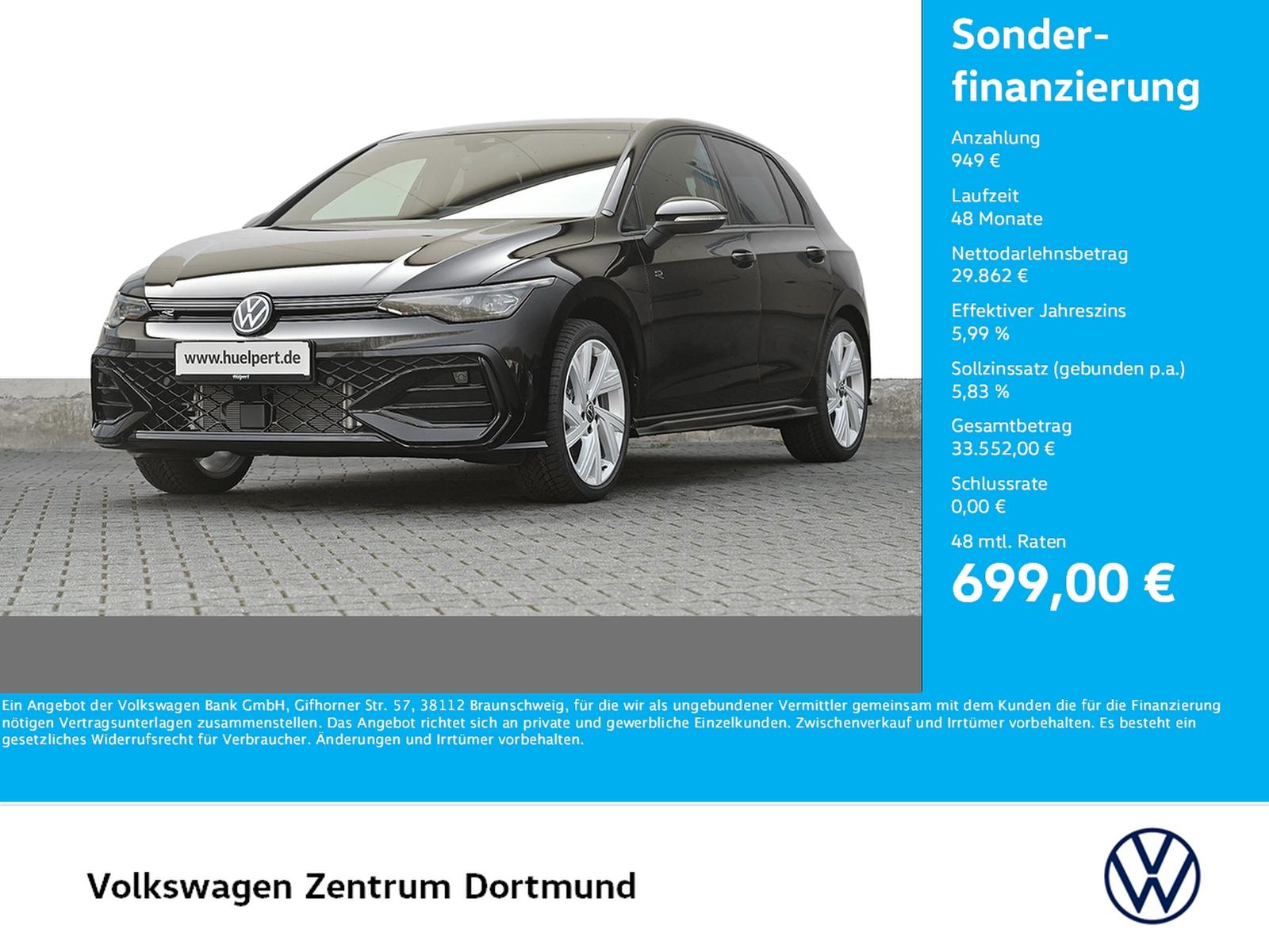 Volkswagen Golf VIII 1.5 R-LINE BLACK STYLE FACELIFT CAM AC
