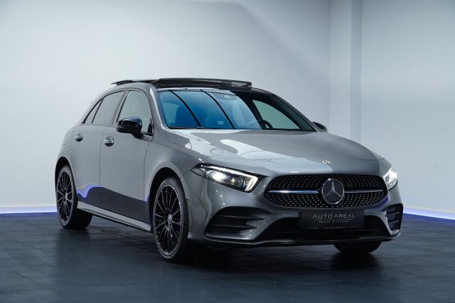 MERCEDES-BENZ A 250 e 3xAMG/Hybrid/Pano/8G/Night/KeyGo/Distr+