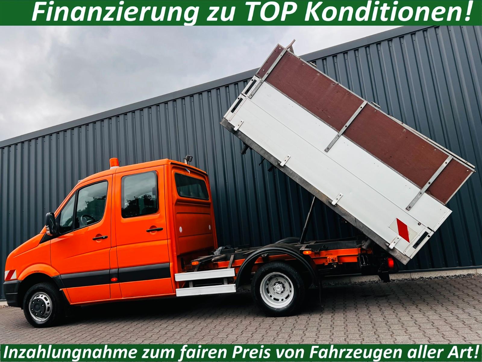 Volkswagen CRAFTER*Doppelkabine*Dreiseitenkipper*Kipper*TÜV