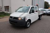 Volkswagen T5 Pritsche DoKa 1. Hand / Klima / FN:96 - Volkswagen T5: Pritsche Doka