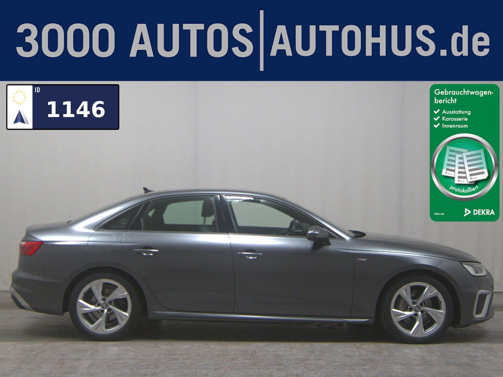 Audi A4 40 TDI 2x S-Line Navi+ LED HuD AHK Sound