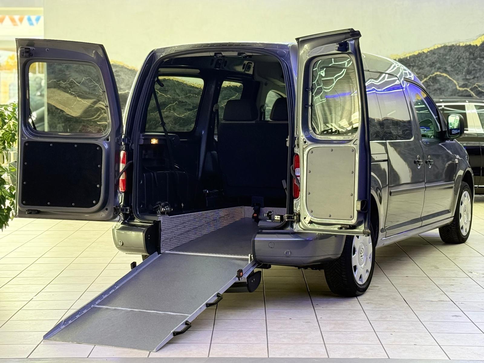 Volkswagen Caddy 1,6-Maxi-Behindertengerecht-Rampe