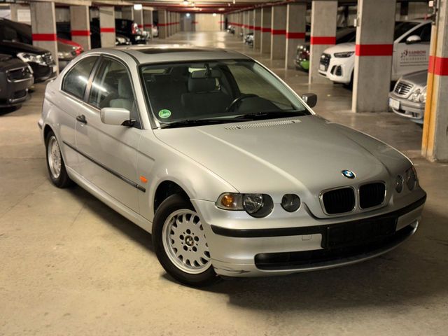 BMW 316TI Compact 2 Hand! TUV 03/2025 Klim...