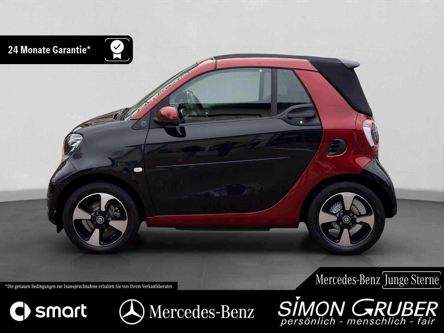 Fahrzeugabbildung Smart fortwo Cabrio EQ Exclusive JBL Winter 22KW
