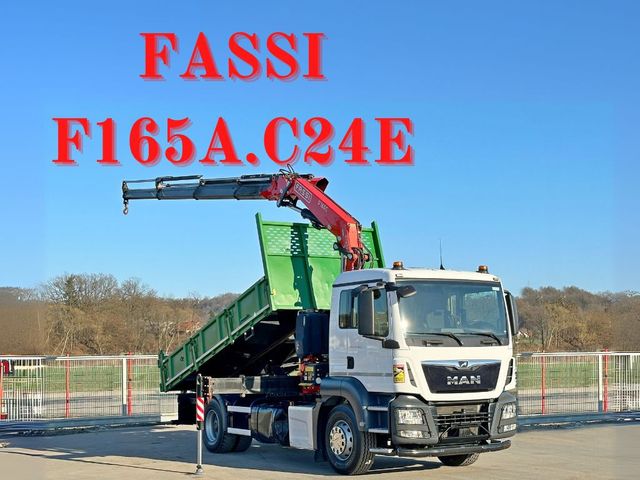 MAN TGS18.360 *FASSI  F165A.C.24E + FUNK* TOPZUSTAND