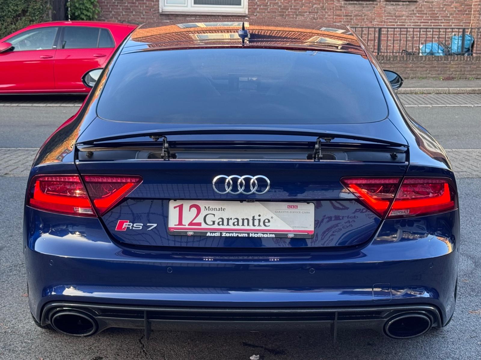 AUDI RS7 SPORTBACK 4.0 V8 TFSI 560ch QUATTRO - FREINS CÉRAMIQUE - PACK CARBONE - BANG & OLUFSEN - TOIT OUVRANT - CAMÉRA 360°