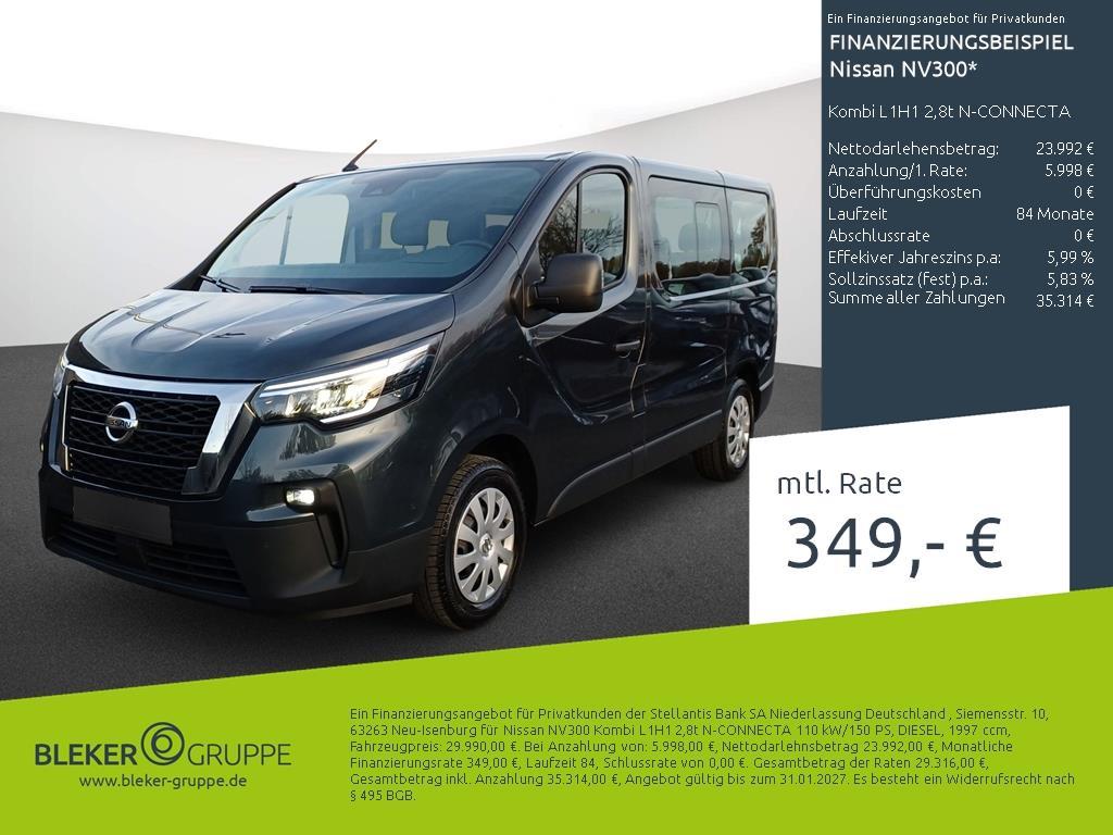 Nissan NV300 Kombi L1H1 2,8t N-CONNECTA