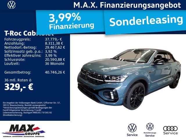 T-Roc Cabriolet 1.5 TSI DSG R-LINE IQ.LIGHT+AHK+