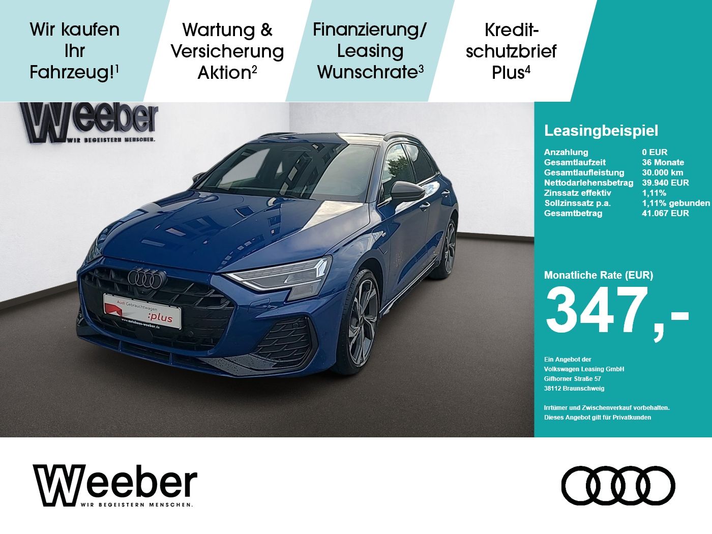 Audi A3 Sportback S line Hybrid *AHK*MATRIX*360°CAM*S