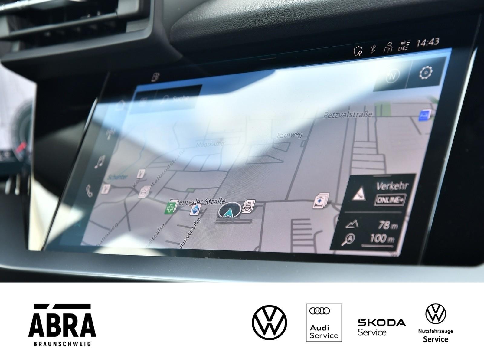 Audi A3 Sportback 30 1.0 TFSI LED+NAV+PDC+GRA+SHZ, миниатюра 12