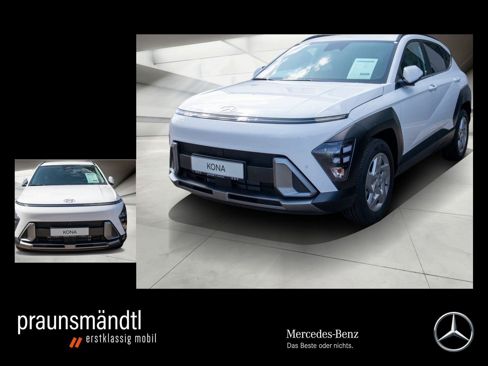 Hyundai Kona 1.6 T-GDI Trend el. Heckklappe,Navi,LED,SHZ