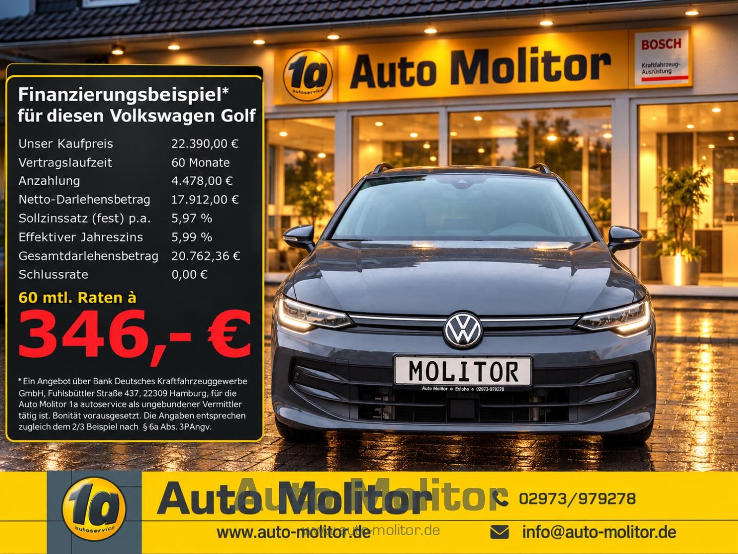 Volkswagen Golf VIII Variant 1.5 TSI Digi.Cock.LED ACC Appl