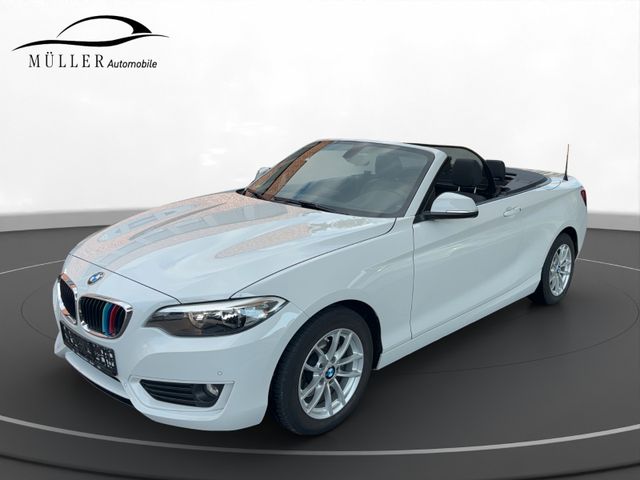 BMW 218i  Cabrio Advantage Navi PDC Alu Klimaaut.