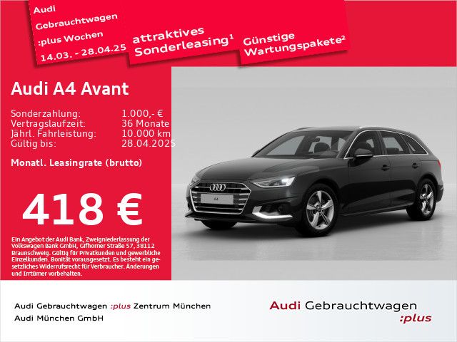 Audi A4 Avant 35 TDI S tronic advanced ACC/Virtual+/N