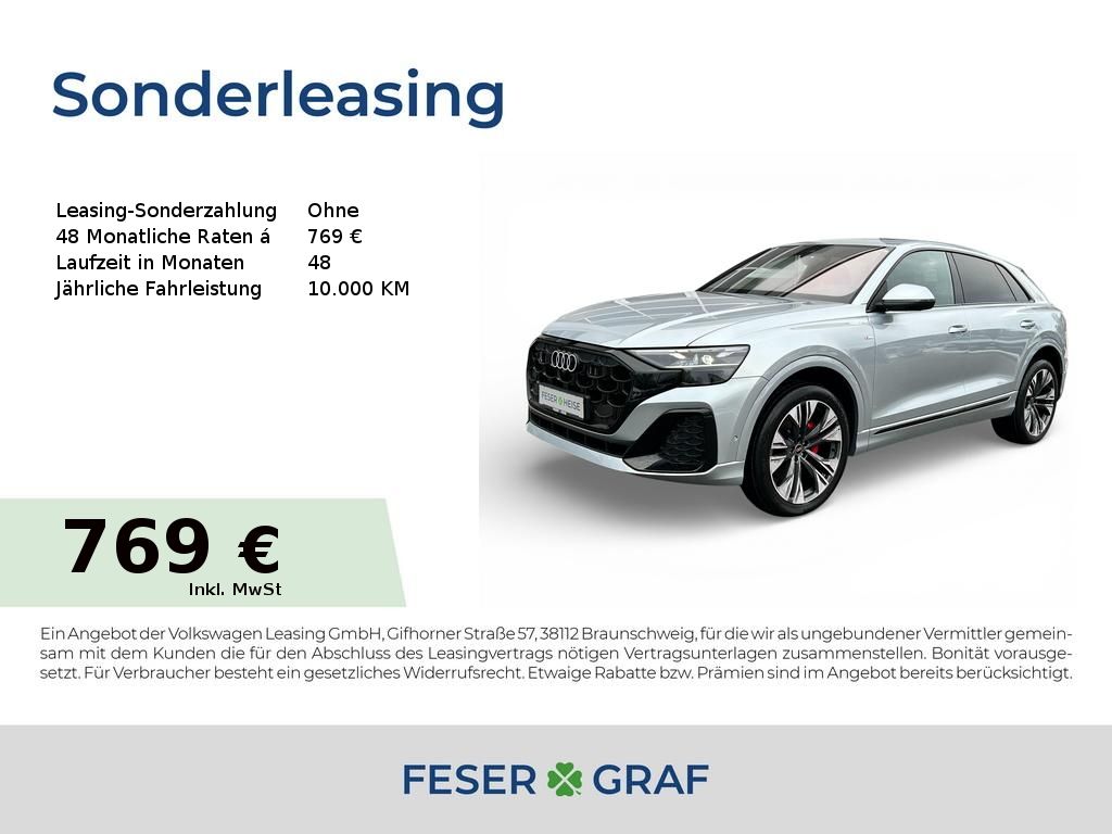 Audi Q8 S line business *-27% für Sonderabnehmer*