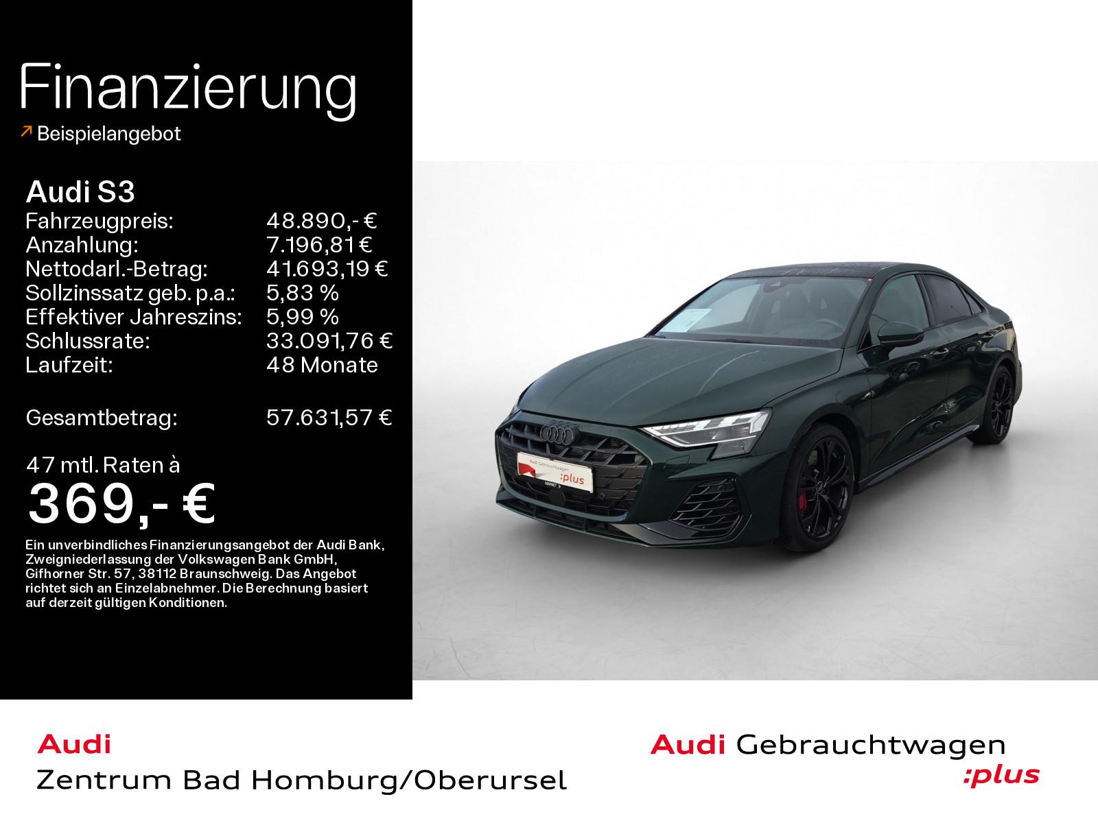 Audi S3 Limo TFSI S line Kamera*Matrix*Pano*Massage*S