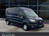 Ford Transit FT350 L3H2 Trend FWD 2xAirbag*PDC*Kamera - mit Diesel-Antrieb: Blau, mit Klimaanlage