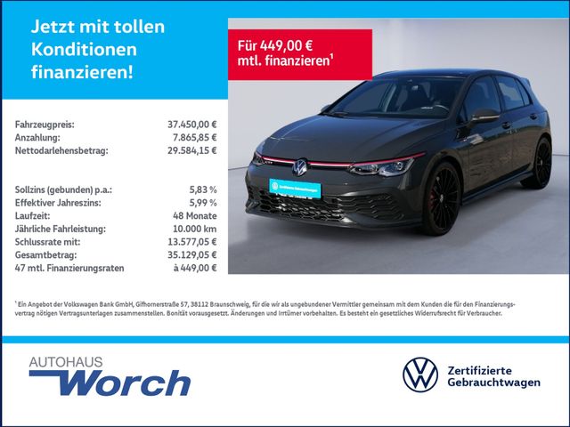 Golf VIII GTI Clubsport PANO+MATRIX+Akrapovic+