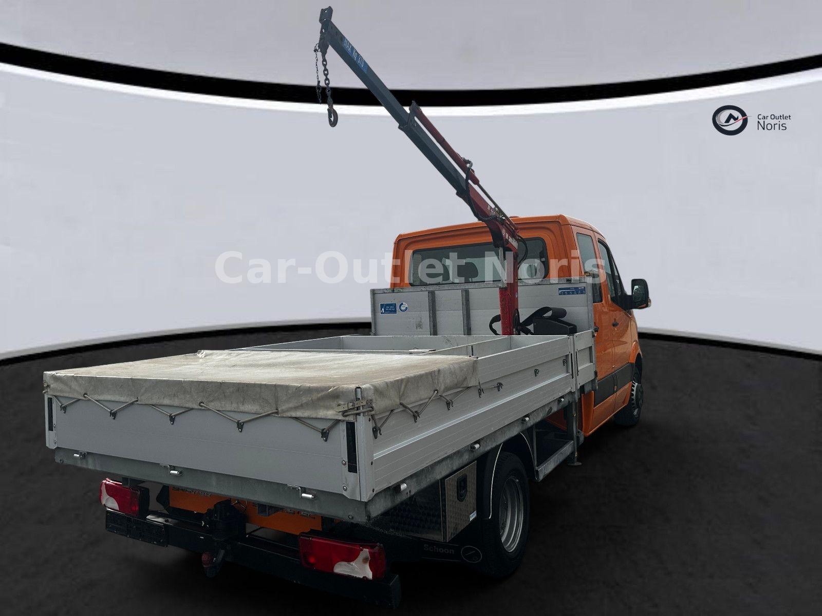 Mercedes-Benz SprinterII*DoKa Ladekran*STHZ*Maulkupplung*Klima