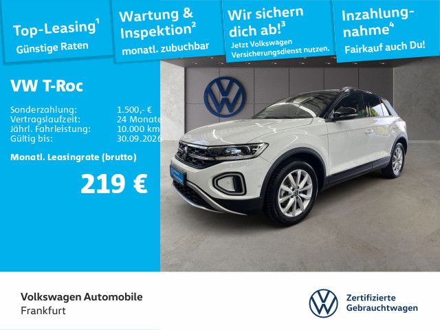 Volkswagen T-Roc 2.0 TDI DSG STYLE BLACKSTYLE+AHK+SIDE+ASS+