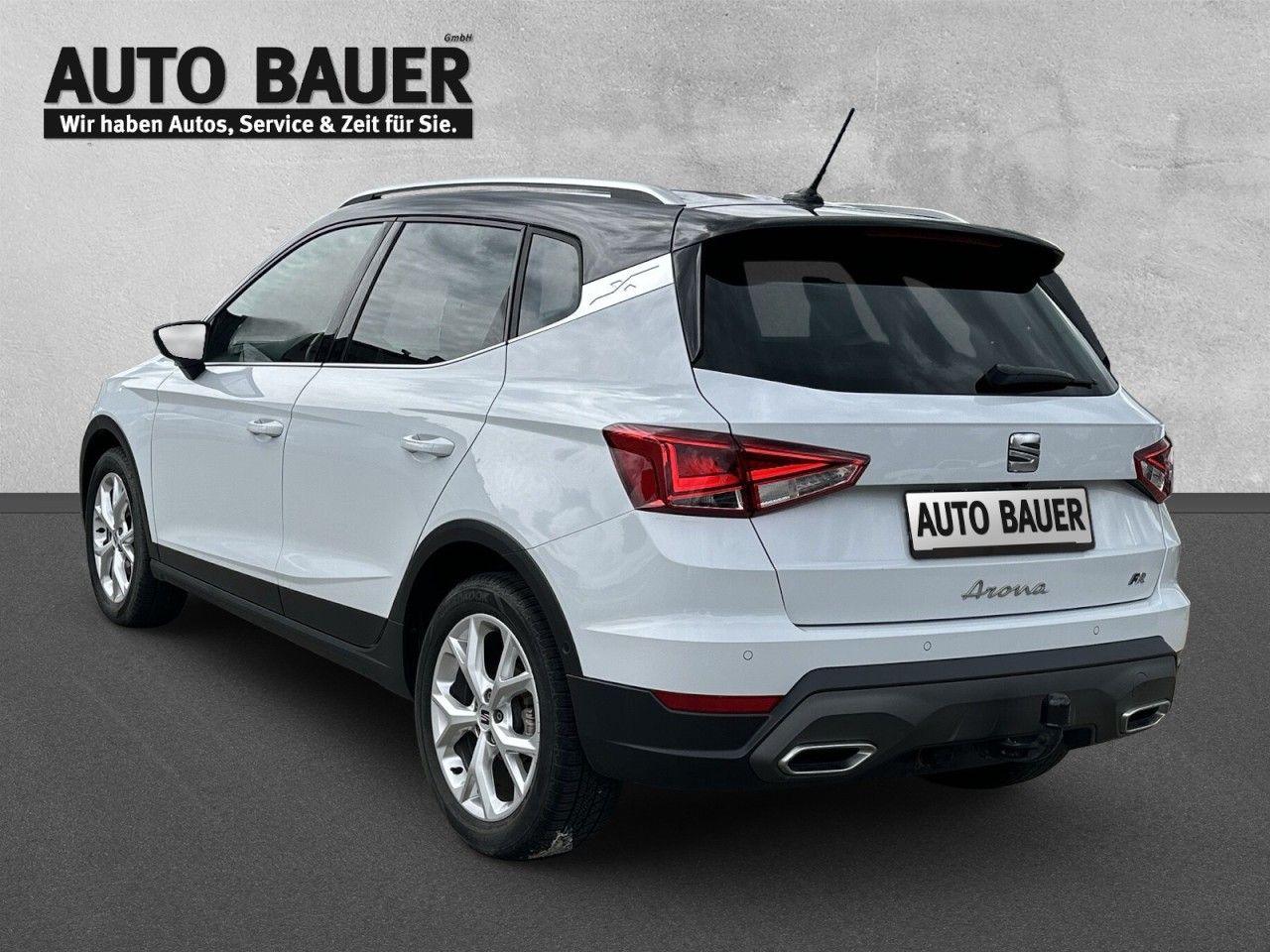Fahrzeugabbildung SEAT Arona FR 1.0 TSI 110PS-Virtual-LED-AHK* - mit KI generiert/bearbeitet