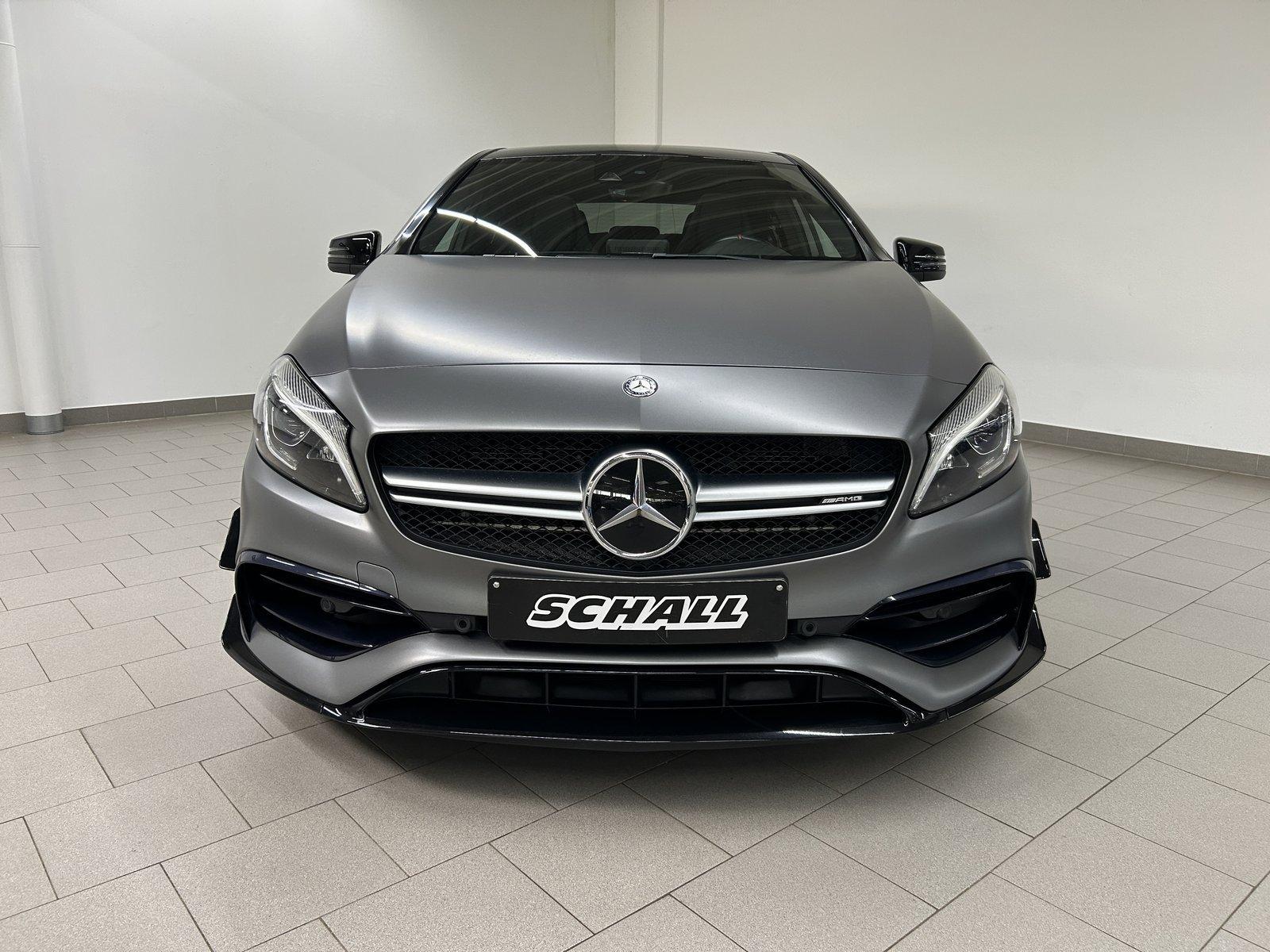 Mercedes-Benz A 45 AMG 4M PERF. AGA & SITZE+AERO+PANO+DIST+KAM