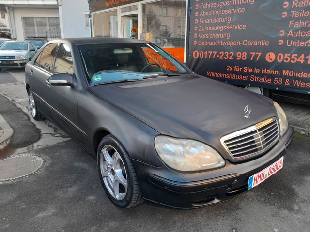 Mercedes-Benz S 320 L-Tüv 10/25/LEDER/AUTOMATIK/ALU-