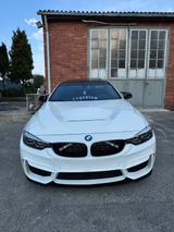 BMW 440i Coupé Hurricane Head Up No OPF Heckant. - weiße BMW 440