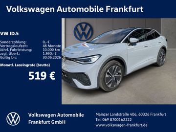 Volkswagen Leasingangebot: Volkswagen ID.5 Pro (286 PS) Tageszulassung 55.280,00 €