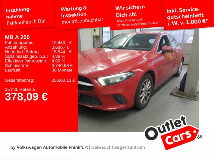 Mercedes-Benz A 200 Progressive Automatik Navi LED AHK Keyless