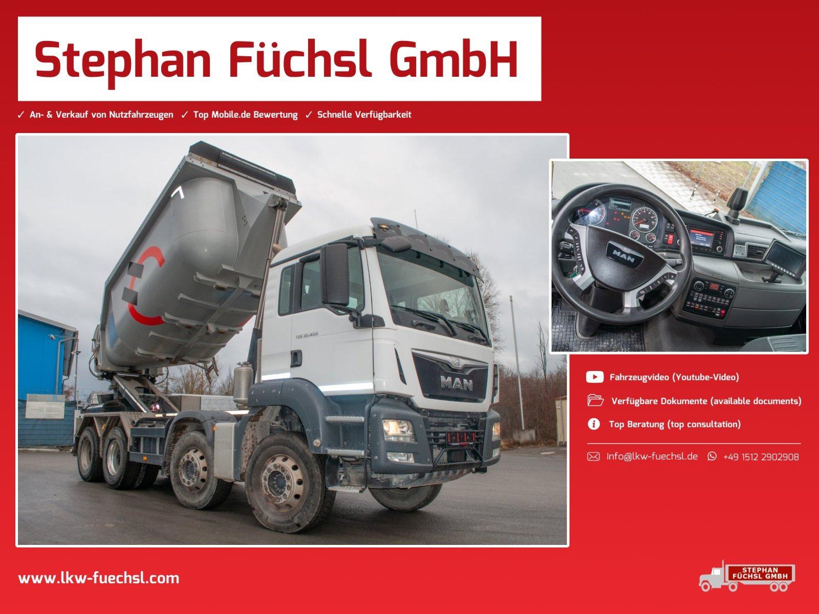 MAN TGS 35.400 BB 8x4 Meiller Betonbirne