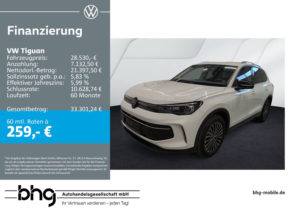 Tiguan 1.5 eTSI DSG GOAL