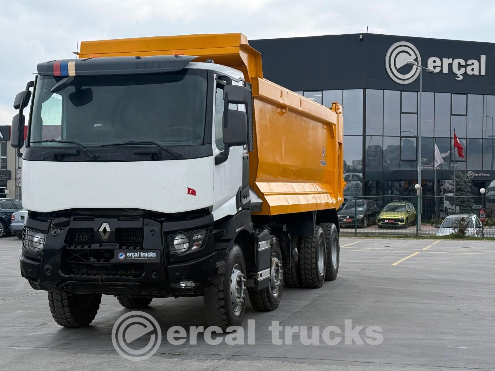 Renault 2022 K520/AUTO-AC-EURO6-8X4  HARDOX TIPPER -15 P