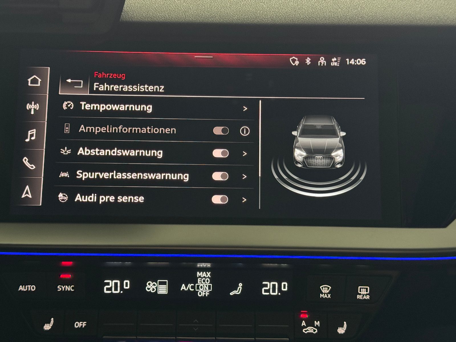 Fahrzeugabbildung Audi A3 Limousine S-LINE RS3 S-SITZE PANO VIRTUAL LED