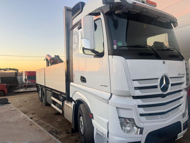 Mercedes-Benz Actros 2751 6x2 Lenk Lift Palfinger PK 18002 EH