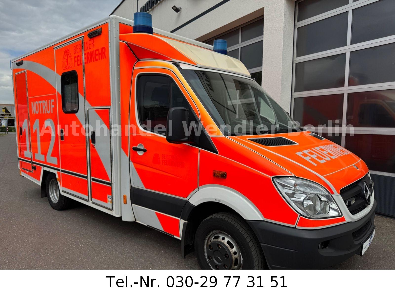 Mercedes-Benz Sprinter 516 CDI RTW Fahrtec Stryker Trage+Stuhl