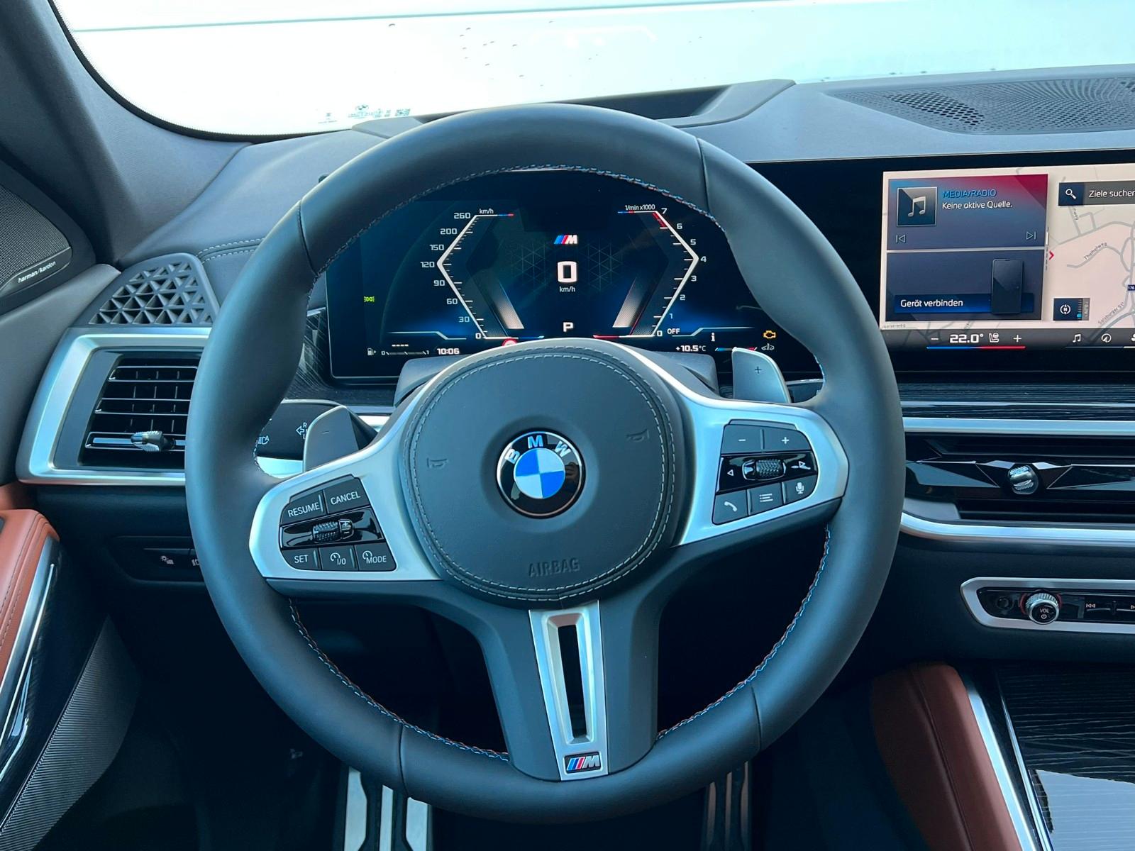 BMW X6 M60i xDrive/22"/M-SPORT/INNO+TRAVEL-P./GESTIK