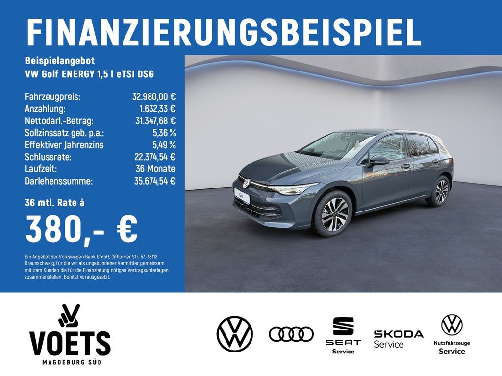 Golf ENERGY 1,5 l eTSI DSG NAVI+LED