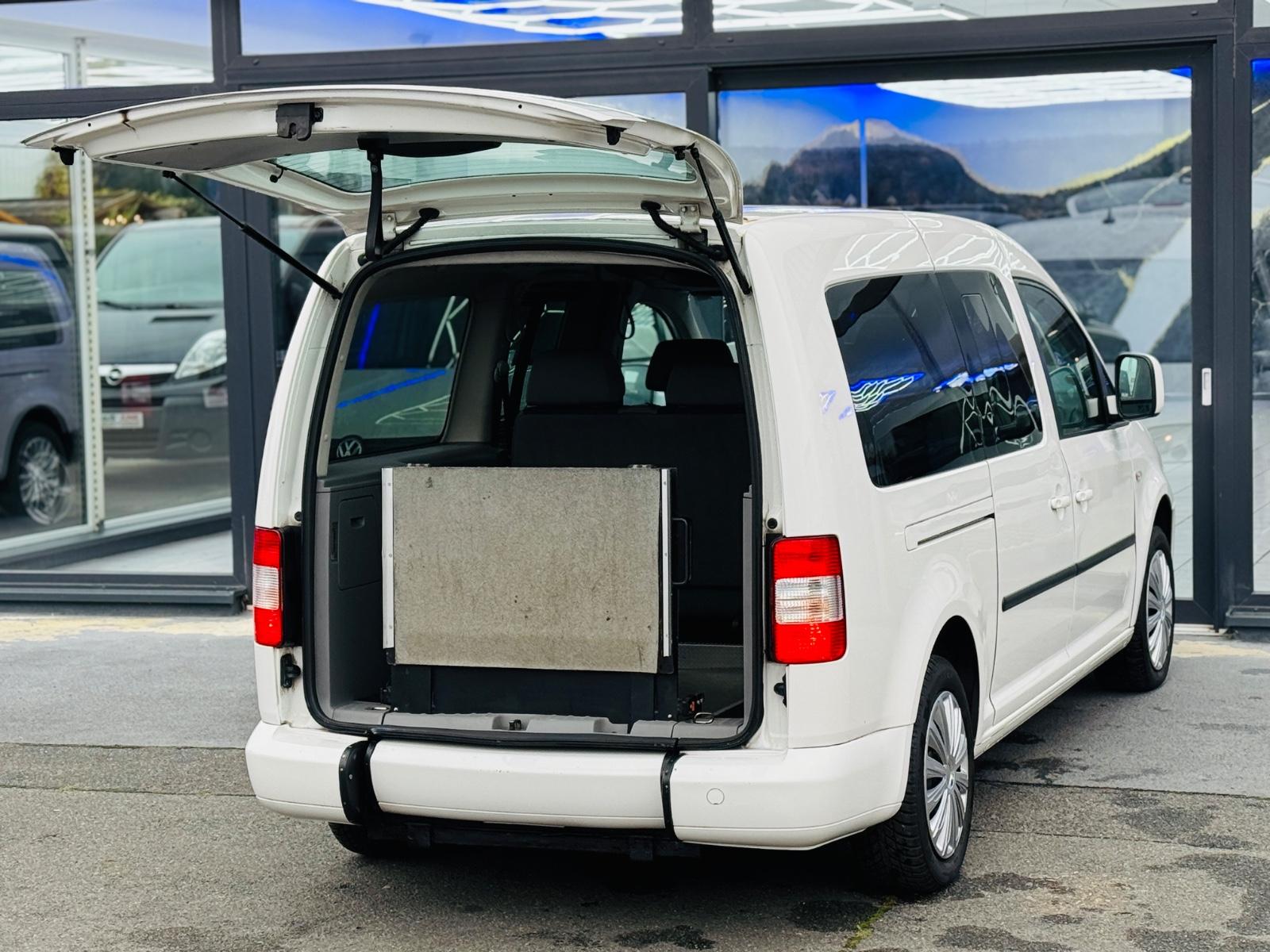 Volkswagen Caddy Maxi-Behindertengerecht-Rampe