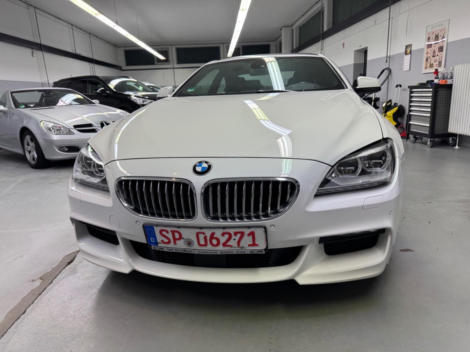 BMW 650 i xDrive Coupé V8 408 ch – Pack M – Toit panoramique – Sièges confort ventilés et chauffants – HUD – Caméras 360°