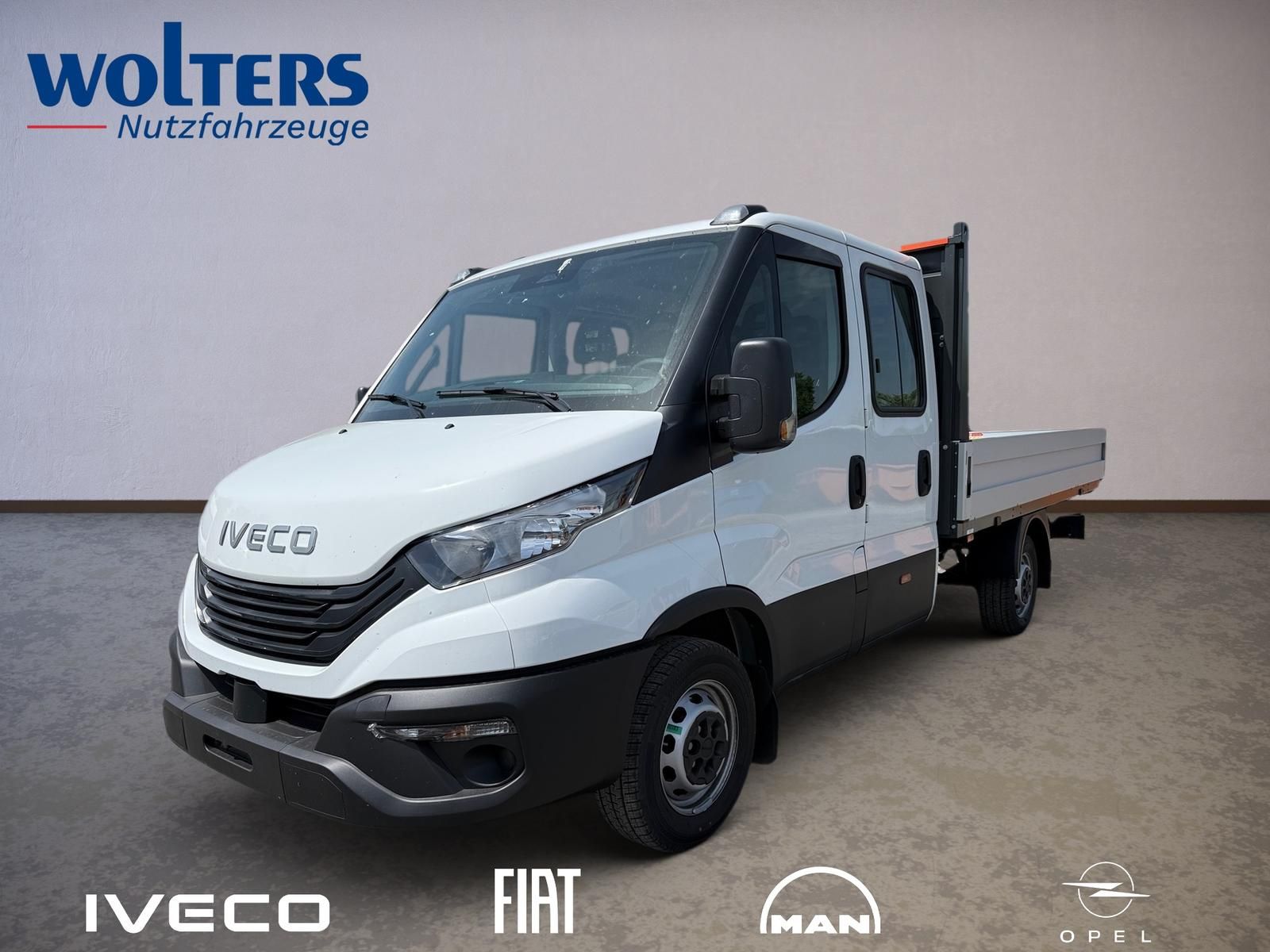 Fahrzeugabbildung Iveco Daily 35S14BA8 D Doka Pritschenwagen