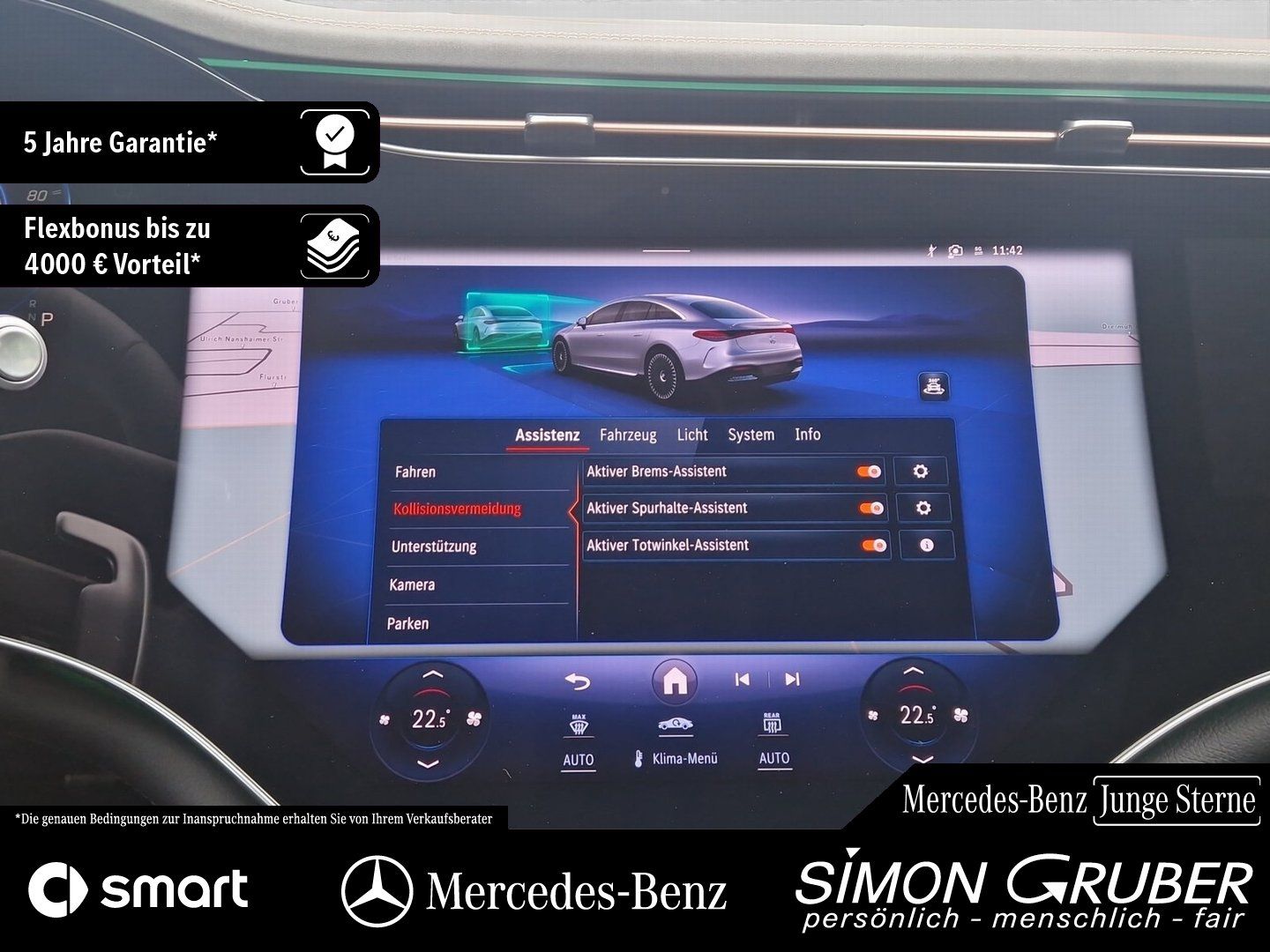 Fahrzeugabbildung Mercedes-Benz EQS 53 4M+ AMG Fond+ Massage Sitzklima Mod 24