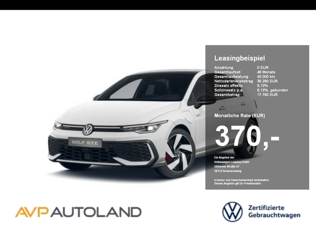 Golf VIII GTE 1.5 TSI DSG eHybrid | NAVI | LED |