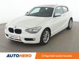 BMW 116i *NAVI*LIM*PDC*SHZ*KLIMA*GARANTIE* - BMW 116: Weiß, 116i