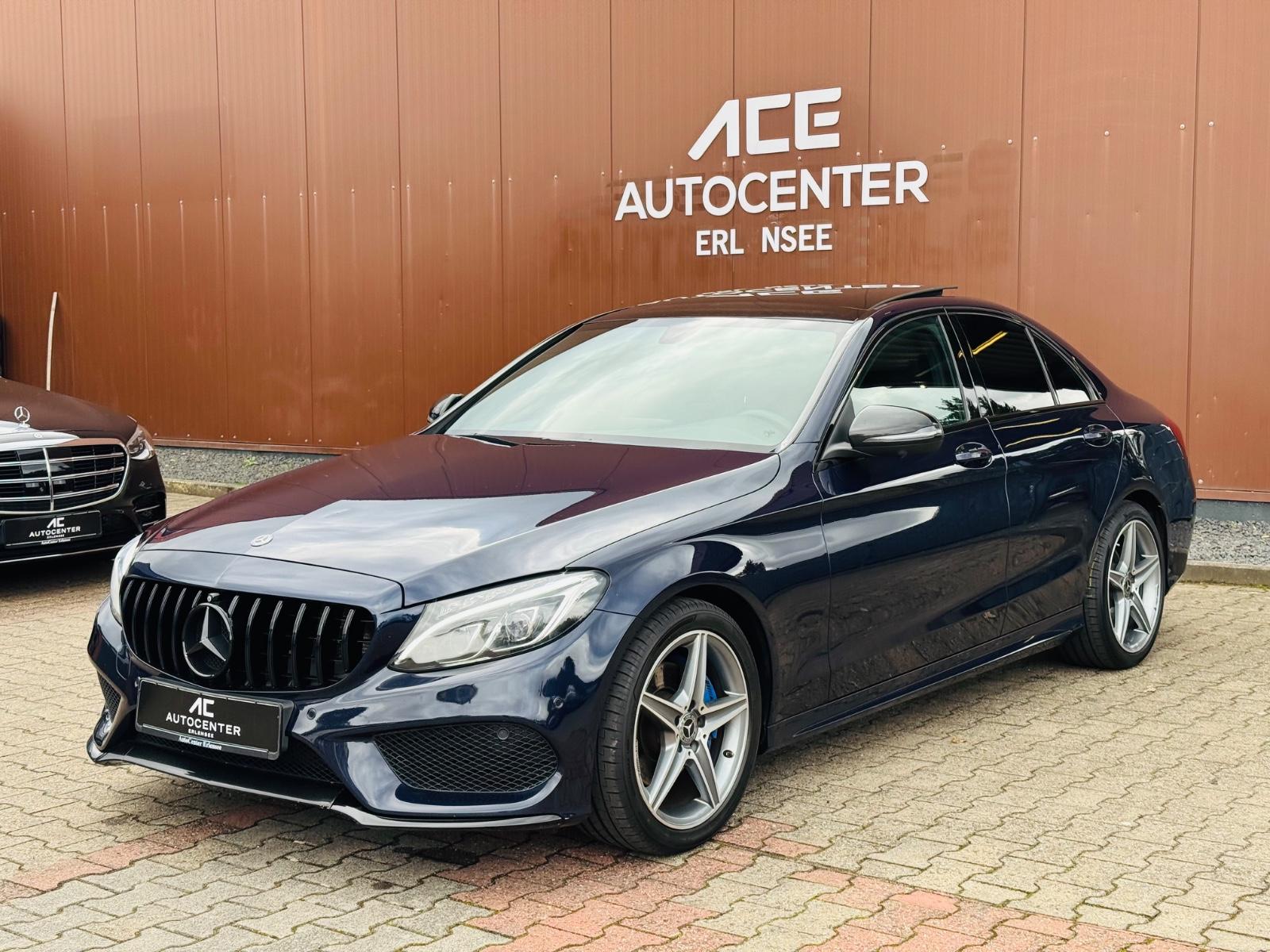 Mercedes-Benz C 220d AMG Line BLACK SERIES+PANO+NAVI+LEDER+18