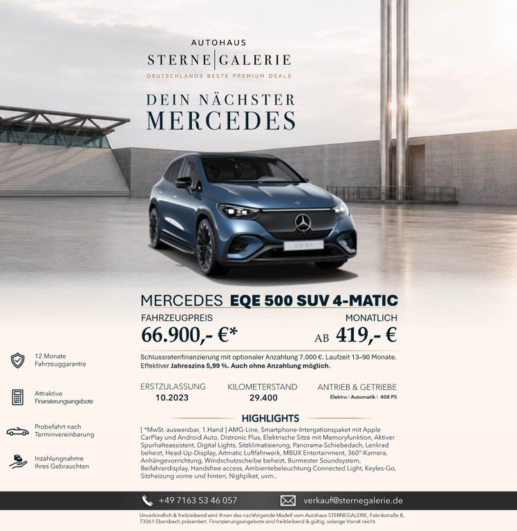 Image of Mercedes-Benz EQE
