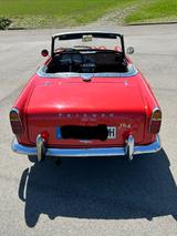 Triumph TR4 Cabrio Roadster mit Verdeck + Innenraumabd. - aus 1965: Cabrio