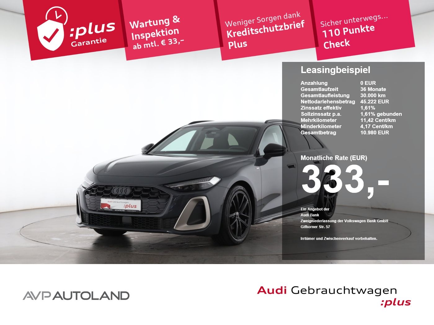 Audi A5 Avant TFSI S tronic S line Edition One